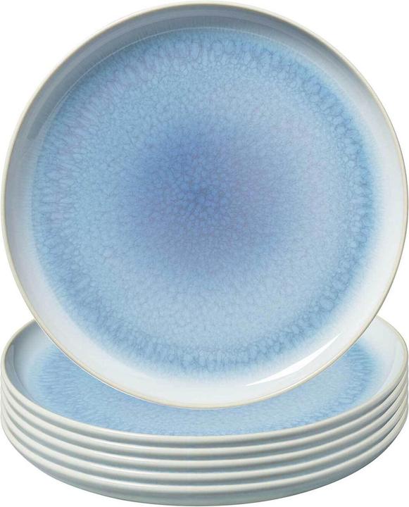 Villeroy & Boch Multipack Crafted Blueberry Assiette à déjeuner - 6 pièces (6 x, 21 cm)