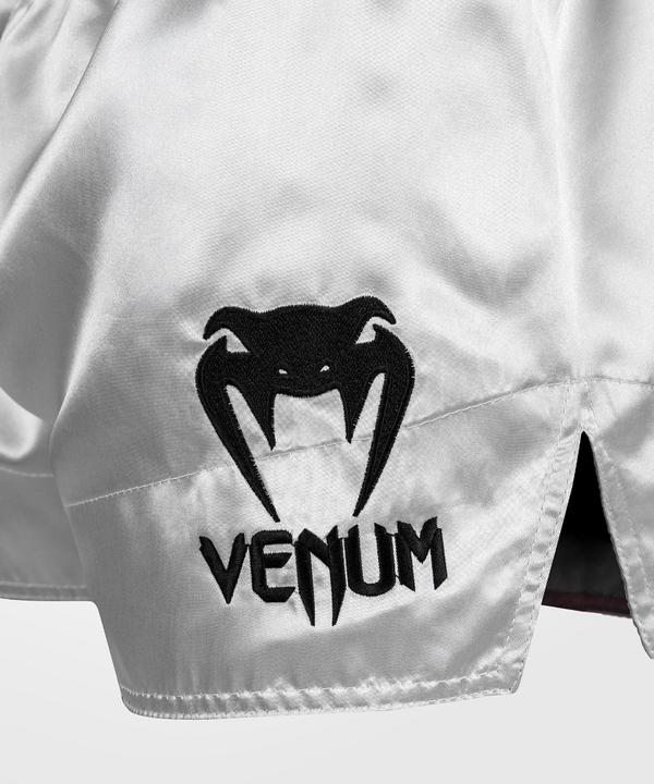 Produktbild Venum Classic Muay Thai Shorts - Silver/Black (M)