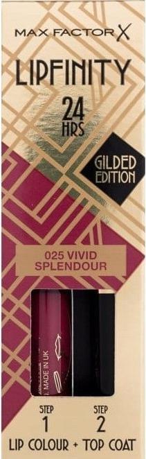 Produktbild Max Factor Lipfinity 24HRS Lip Colour (025 Vivid Splendour)
