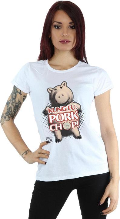 Immagine prodotto Disney Toy Story Kung Fu Pork Chop Maglietta Donna (L)