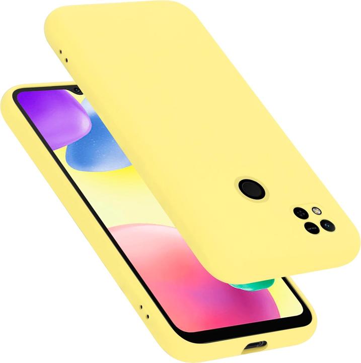 Productafbeelding Cadorabo TPU Liquid Silicone Hoesje Cover voor Xiaomi RedMi 9C / RedMi 10A (Xiaomi Redmi 9C, Xiaomi Redmi 10A)