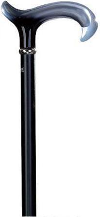 Actual product image Gastrock Élégante canne de marche verre fumé