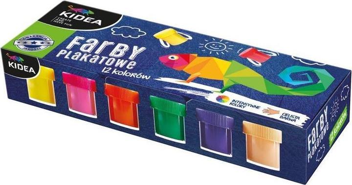 Actual product image Derform Farby plakatowe MEMBER - (DERF.FP12KKA) (Multicoloured, 20 ml)