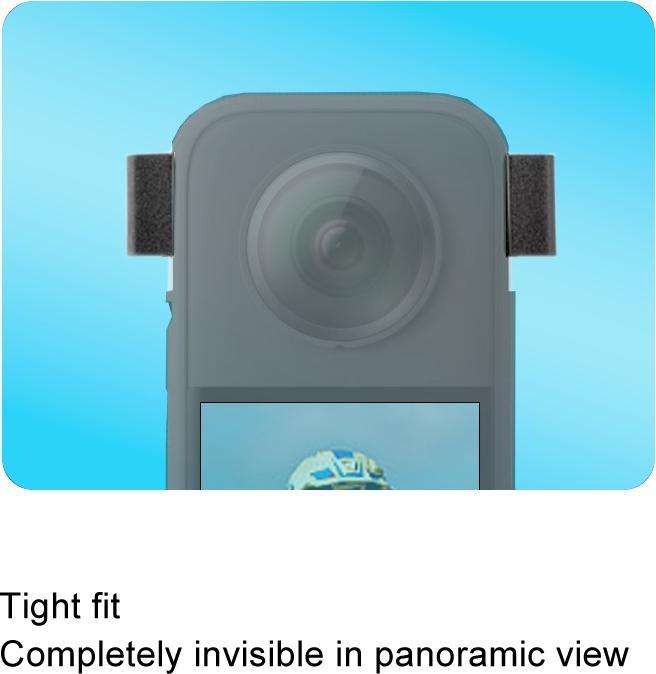 Image du produit Ueli Express Autocollant de protection contre le vent pour microphone (Insta360 X3, Insta360 X4, Insta360 X5)