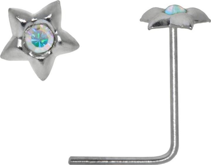 Bijouteria Nasenpiercing (Kristall, Silber 925)