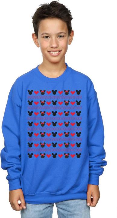 Immagine prodotto Disney Mickey And Minnie Christmas Hearts Felpa Ragazzi (116)