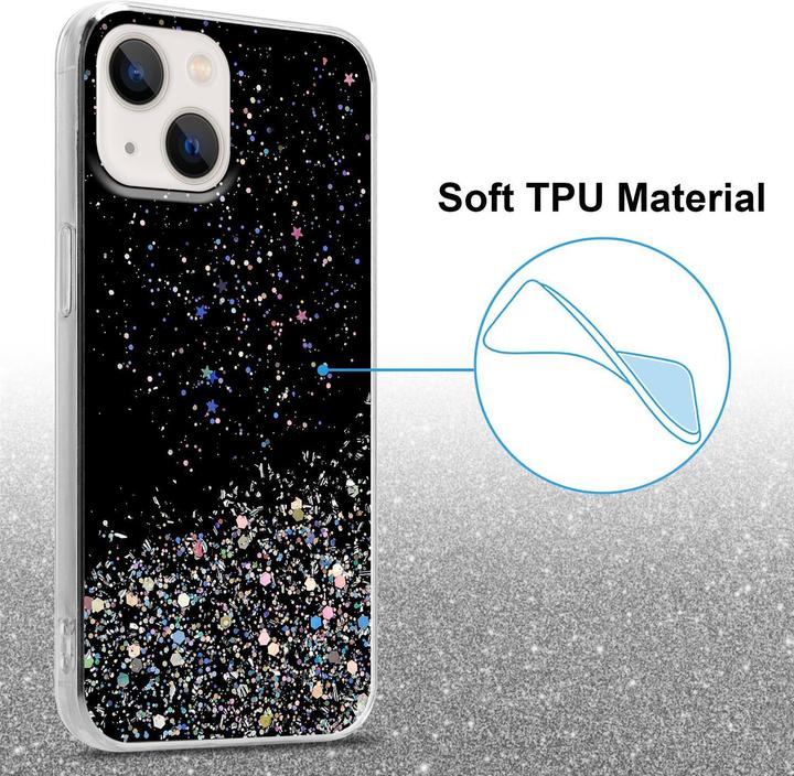 Produktbild Cadorabo TPU Cover funkelnder Glitter (Apple iPhone 13 mini)