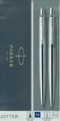 Produktbild Parker Pen Schreibgeräte-Set JOTTER Edelstahl C.C. Inhalt: 1 Kugelschreiber, Strichstärke: M, Strichfarbe: bla (Silber, 1 x)