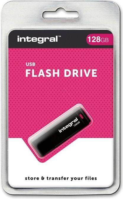 Produktbild INFD128GBBLK 128GB USB 2.0 Typ A Schwarz USB-Stick (128 GB, USB-A)