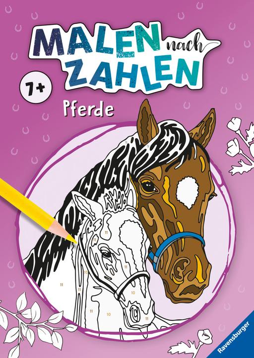 Produktbild Ravensburger Malen nach Zahlen: Pferde