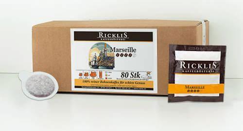 Image du produit RickliS Kaffeerösterei Marseille (80 x Port.)