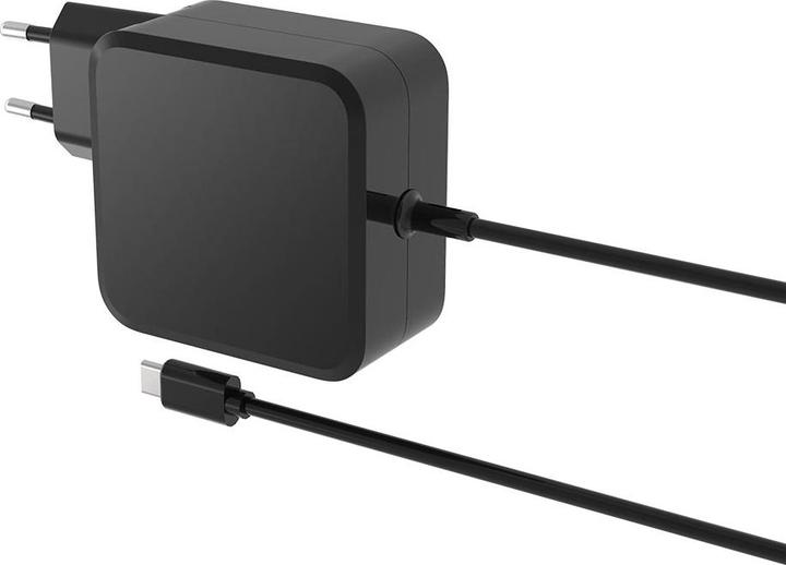 Produktbild HQ Power USB-Schnellladeger?t mit GaN Fast Technology - 1 Ausgang - USB-C Kabel - 100W (100 W)