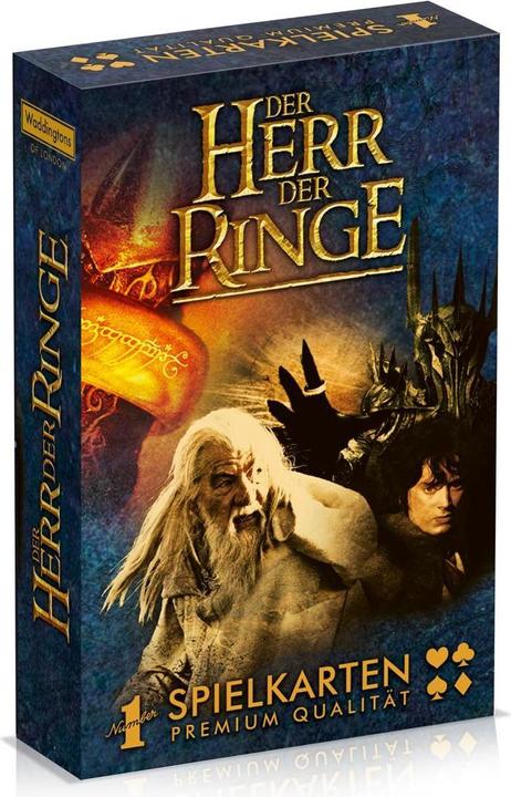 Actual product image Winning Moves Number 1 Playing Cards The Lord of the Rings (German)