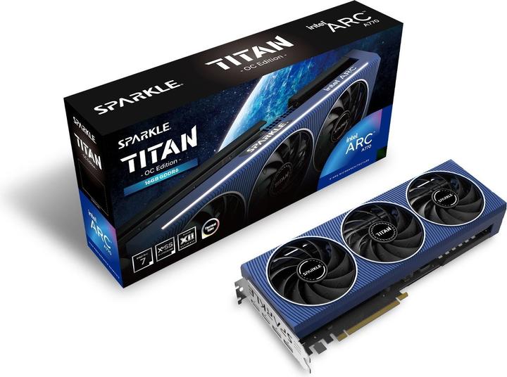 Produktbild Sparkle Arc A770 Titan OC Edition (16 GB)