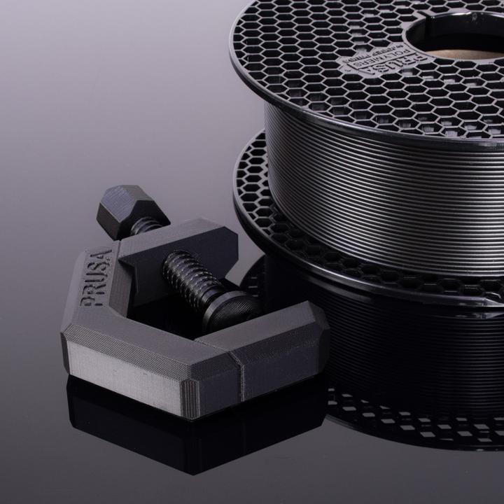 Immagine prodotto Prusa Prusament PETG nero opaco 1kg (PETG, 1.75 mm, 1000 g, Nero)