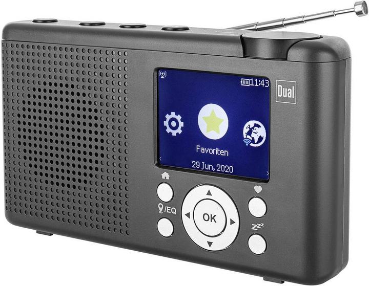 Dual MCR 200 (DAB, Web radio, VHF, Bluetooth, WiFi)