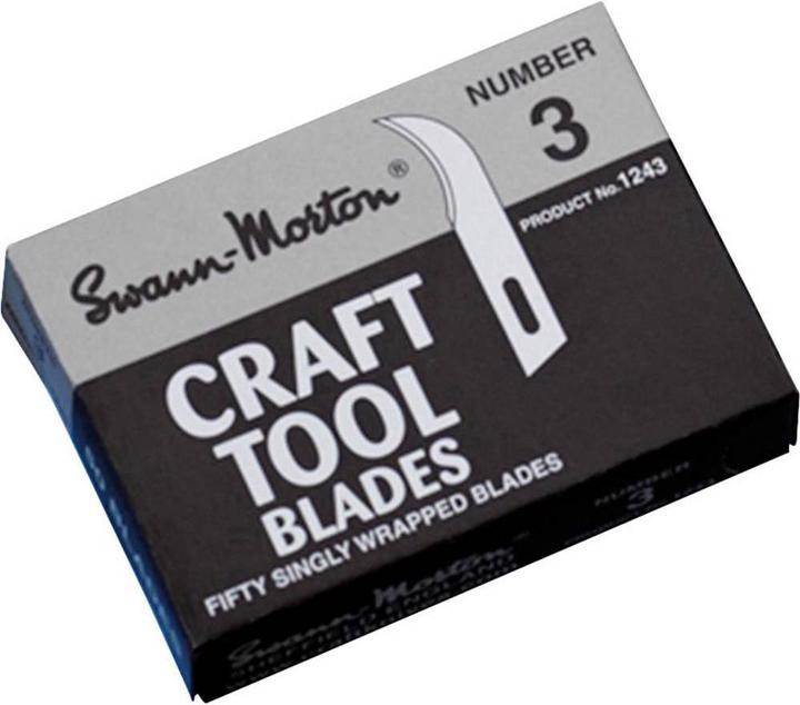 Produktbild Swann Morton Skalpellklingen Schachtel mit 50 Klingen (Cutter)