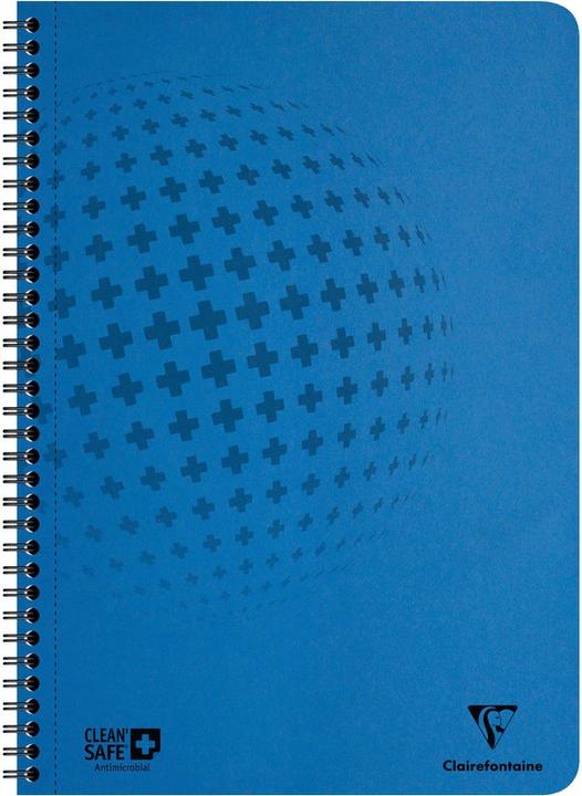 Actual product image Clairefontaine EXACOMPTA spiral notebook Clean Safe (A4, Lined, Soft cover)