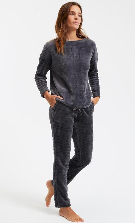 Produktbild La Redoute Collections Fleece-Pyjama mit langen Ärmeln (34)