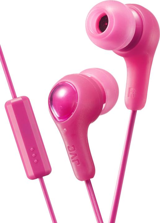 JVC HA-FX7M, Wired, 10 - 20000 Hz, Calls/Music, 3.8 g, Headset, Pink (Cable)