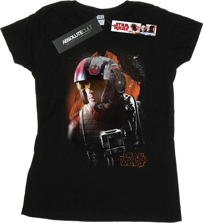 Star Wars The Last Jedi Poe Dameron Brushed TShirt (S)