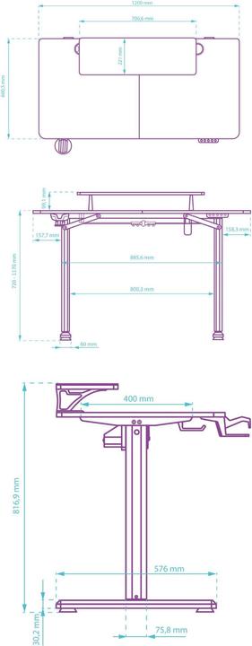 Produktbild Ultradesk Highlander