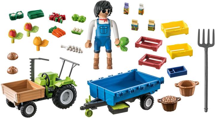 Produktbild Playmobil Traktor mit Anhänger (71249, Playmobil Country)