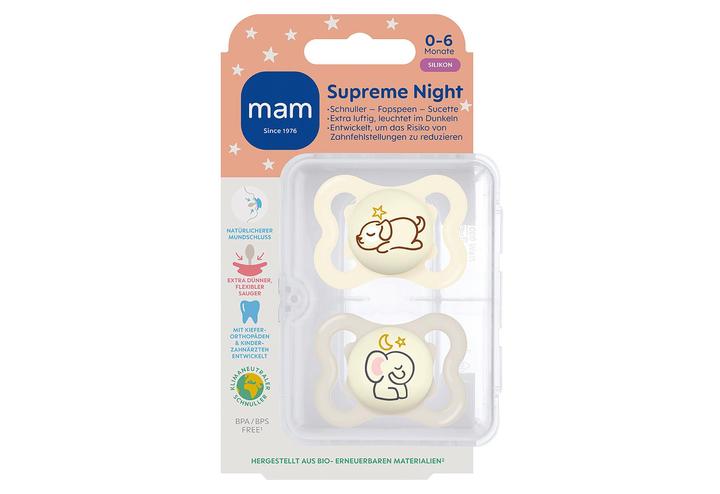 Actual product image MAM Supreme Night (2 x, up to 6 M.)