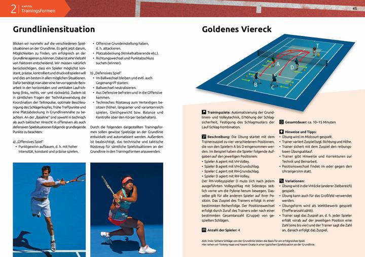 Produktbild Neue Wege im Tennis (Deutsch, Christian Scherer, Sandro Costa, 2018)