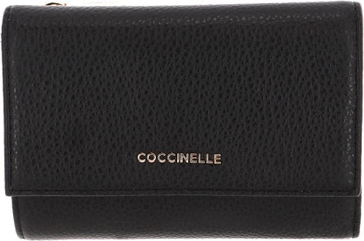 Coccinelle Gelbdörse METALIC SOFT MEDIUM