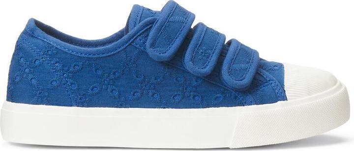 Produktbild La Redoute Collections Flache Canvas-Sneakers mit Lochstickerei (37)
