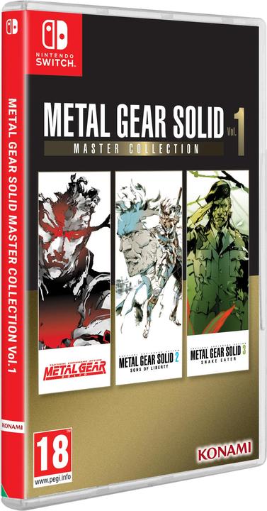 Produktbild Konami Metal Gear Solid Master Collection Vol. 1 Englisch, Japanisch Nintendo Switch (Switch, Switch Lite, Switch OLED)