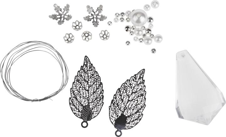 Actual product image Pracht Beaded angel craft set "Lace angel", W 6 x H 5.5 cm