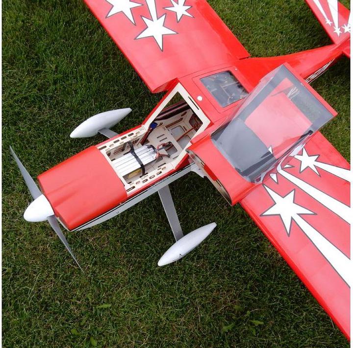 Image du produit Hacker Avion à moteur Bellanca Super Decathlon 2020 mm ARF (Multi moteur)