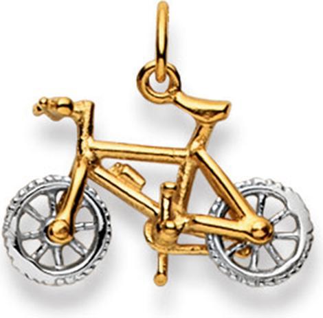 Image du produit Muau Vélo de montagne (750, Or blanc, Or jaune 18 carats)