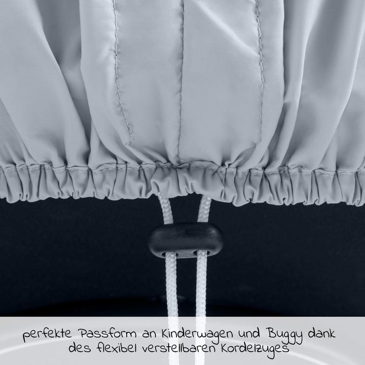 Actual product image Hauck Walk N Care Raincover Grey