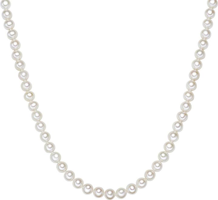 Immagine prodotto Valero Pearls Donna Argento 925 Perle d'acqua dolce coltivate bianche - 3866 (Argento 925, Perle, 40 cm)