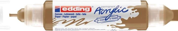 Image du produit Edding Marqueur acrylique 5400 Double Liner (Or riche, 10 mm, 1 x)