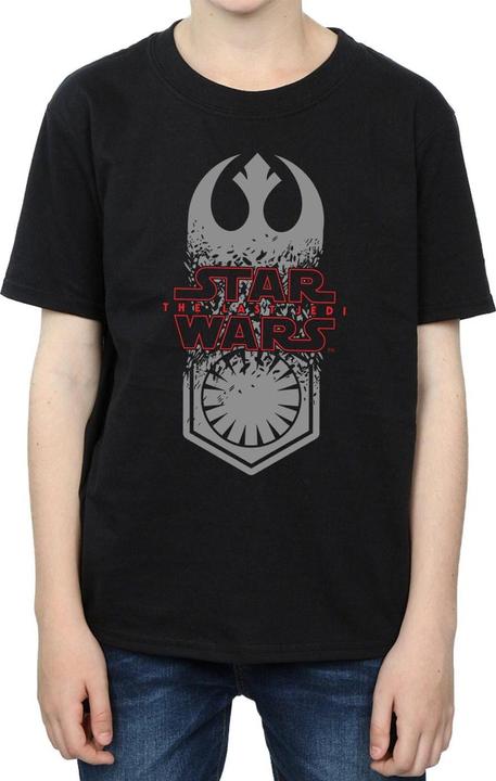 Actual product image Star Wars Boys The Last Jedi Symbol Crash T-Shirt (152, 158)