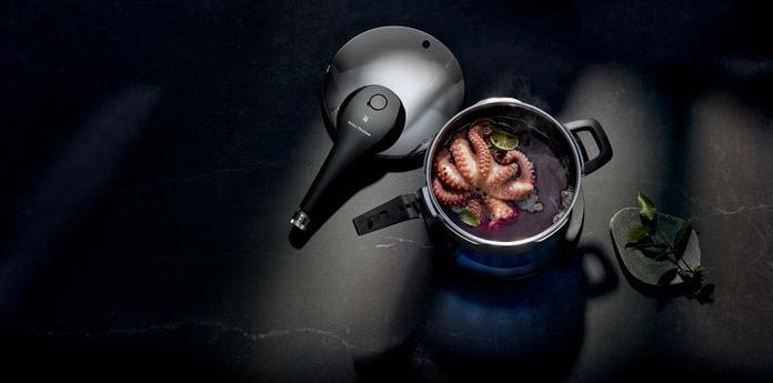 Produktbild WMF Fusiontec Perfect Premium Schnellkochtopf (22 cm, Dampfkochtopf, Fusiontec)