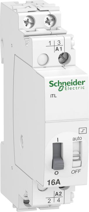 Actual product image Schneider Electric Acti9 iTL Impulse Relay 16A 2NO 230Vac