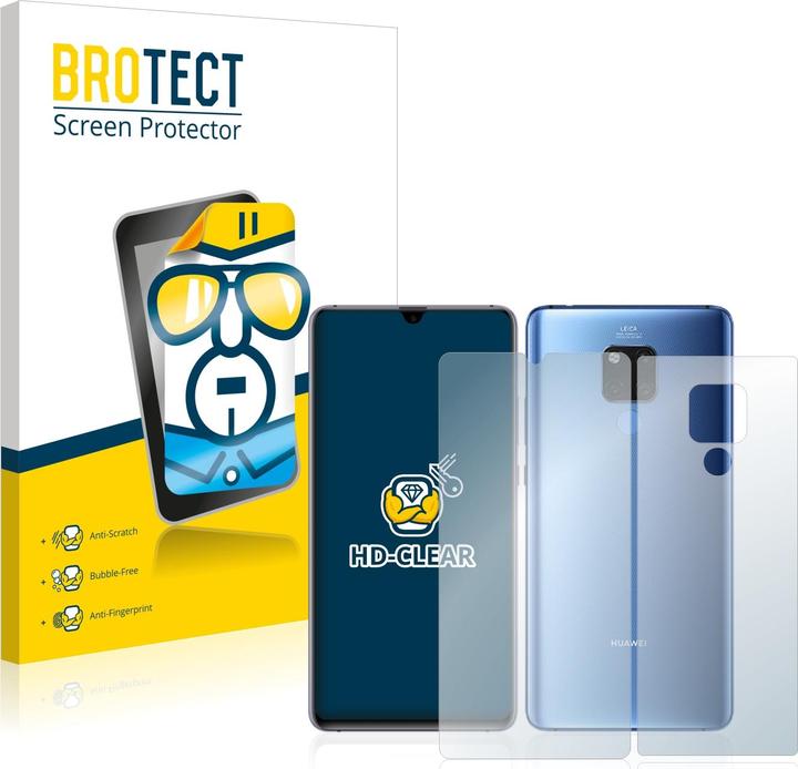 Productafbeelding BROTECT Schermbeschermer Clear (2 Stuk, Huawei Mate 20 X)