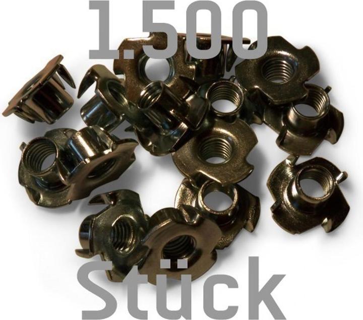 Immagine prodotto Kletterbude 1.500 Dado a innesto rapido M10 per pareti di arrampicata