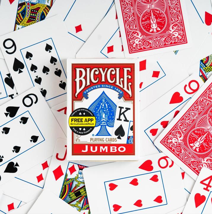 Actual product image Bicycle Rider Back International Jumbo (German)