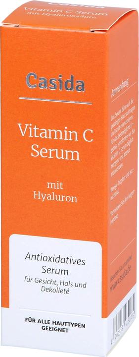 Produktbild Casida Vitamin C Serum + Hyaluron, 30 ml FLU (30 ml)