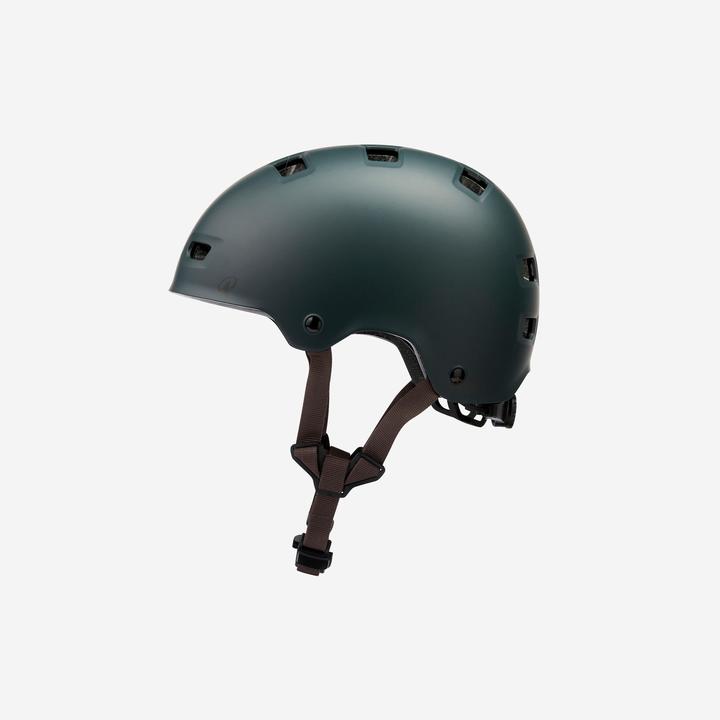 Produktbild Oxelo Skaterhelm Inliner Skateboard Scooter - MF540 grün (55 - 59 cm)
