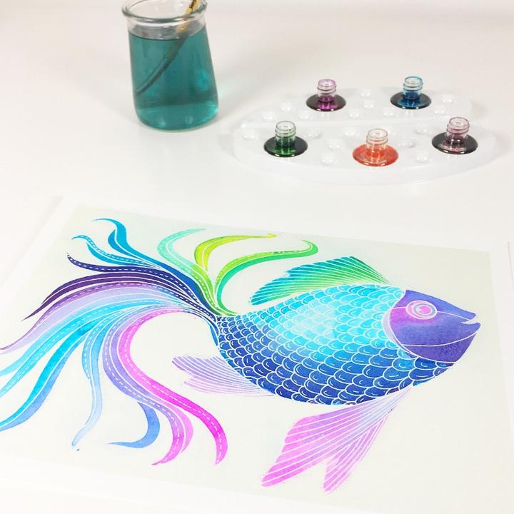 Image du produit Sentosphere aquarellum junior 4t poissons