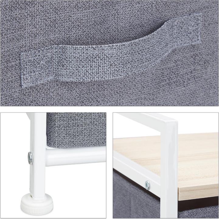 Actual product image Relaxdays Shelving System in Various Versions (83 x 29 x 77.5 cm)