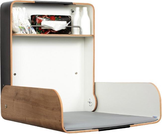 Produktbild Timkid Wickeltisch Holz/Edelstahl Maxi Eiche