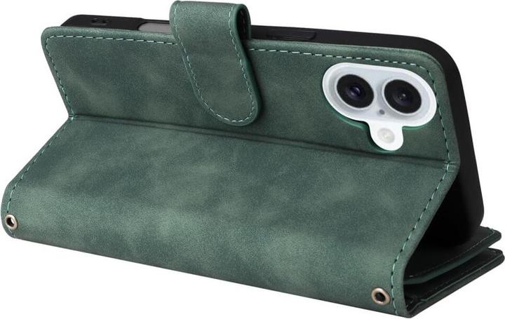 Actual product image Cover-Discount iPhone 16 Plus - Wallet case with lanyard (Apple iPhone 16 Plus)